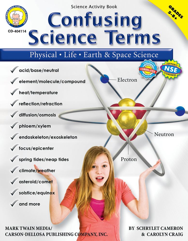 Confusing Science Terms