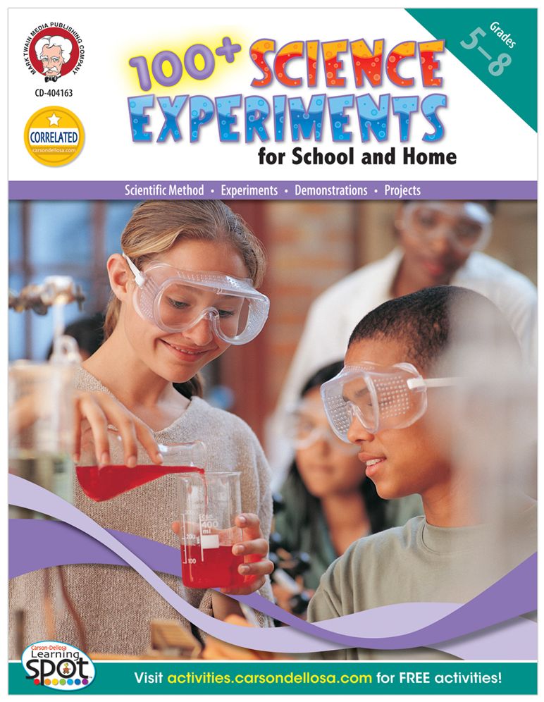 100+ Science Experiments, Grades 5-8