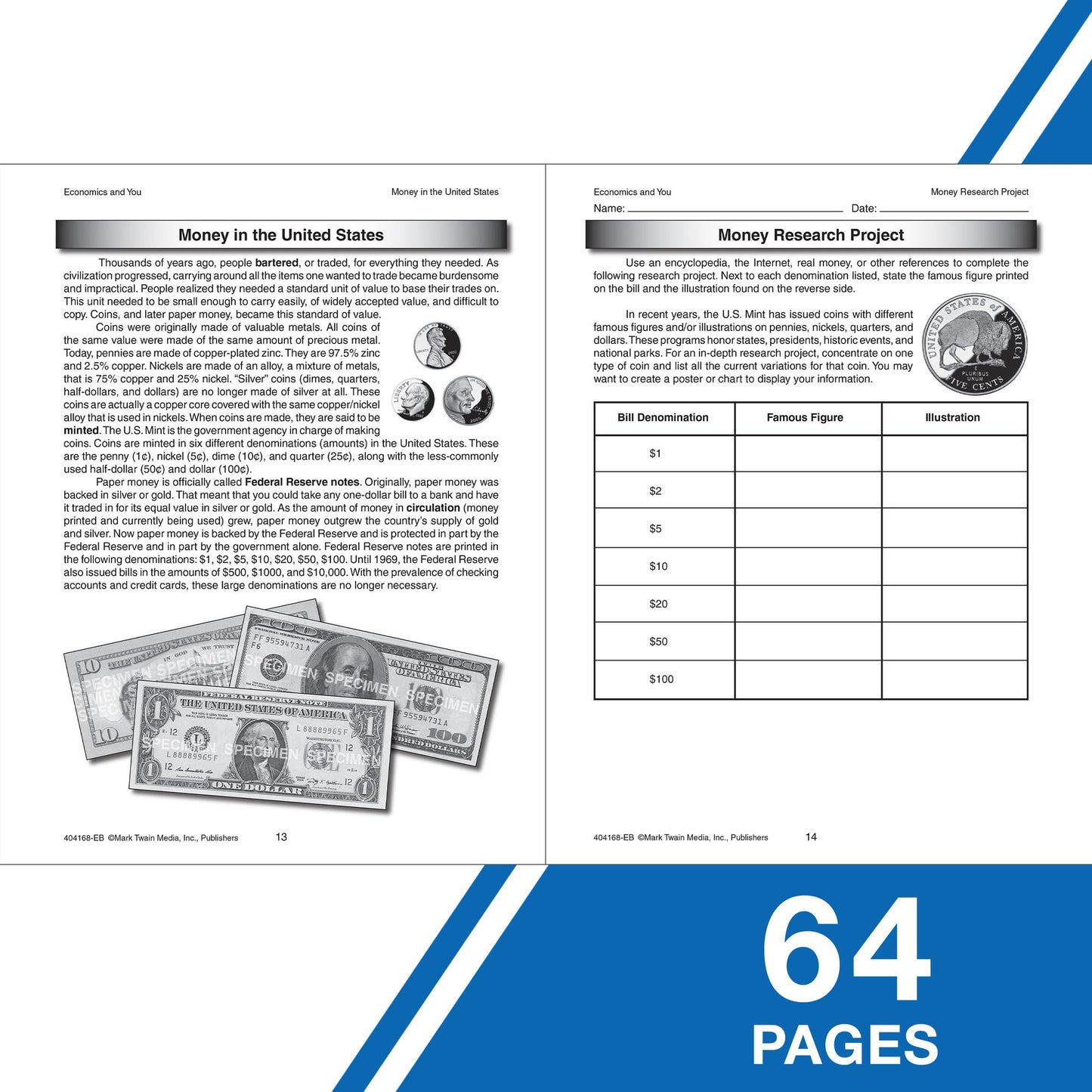 Economics and You, Grades 5-8+
