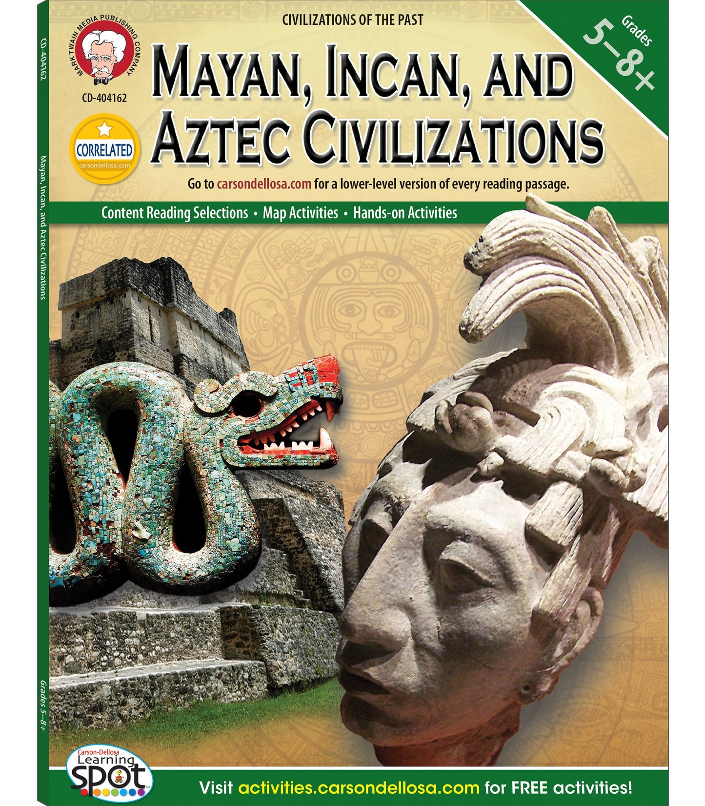 Mayan, Incan, and Aztec Civilizations, Grades 5-8+