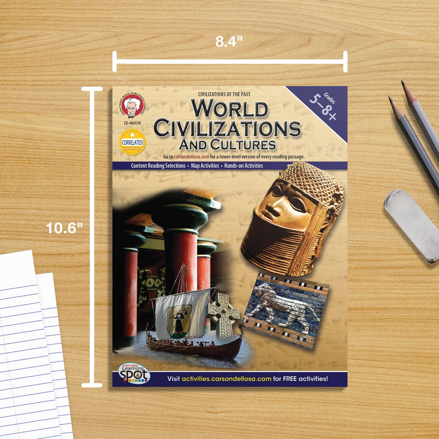 World Civilizations and Cultures, Grades 5-8+
