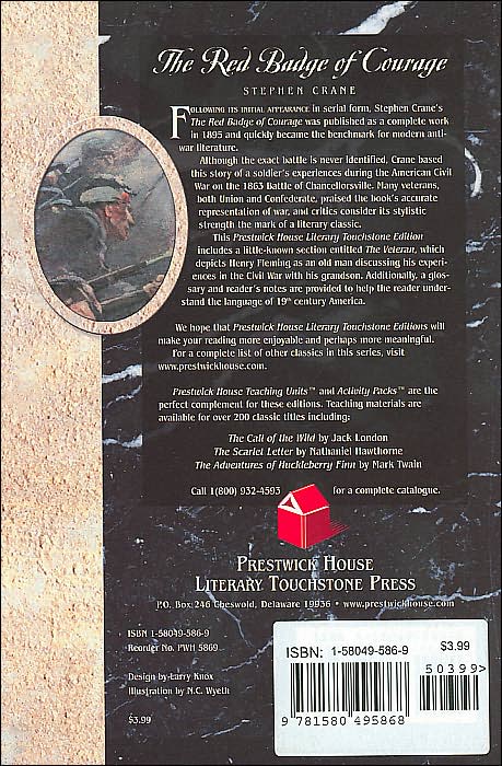 The Red Badge of Courage (Prestwick House Literary Touchstone Press Series)
