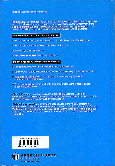 Understanding GPS: Principles and Applications (Artech House Mobile Communications Series)