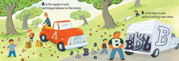 Alphabet Trucks