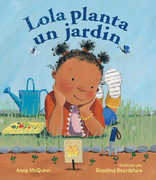 Lola planta un jardin