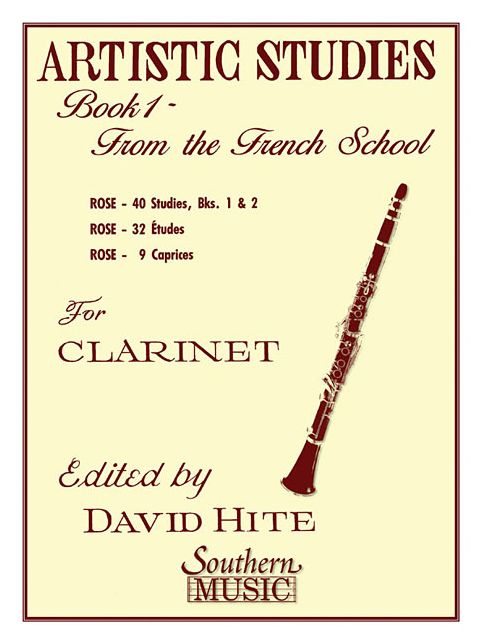 Artistic Studies for Clarinet, Book 1: From the French school