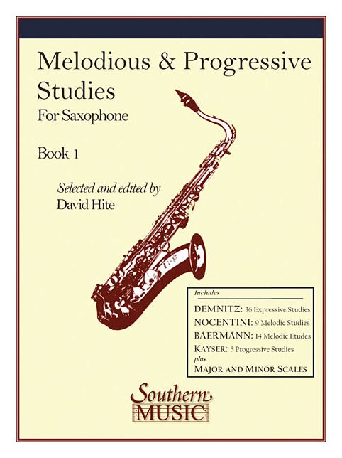 Melodious and Progressive Studies for Saxophone: Woodwind Solos & Ensemble/Saxophone Studies