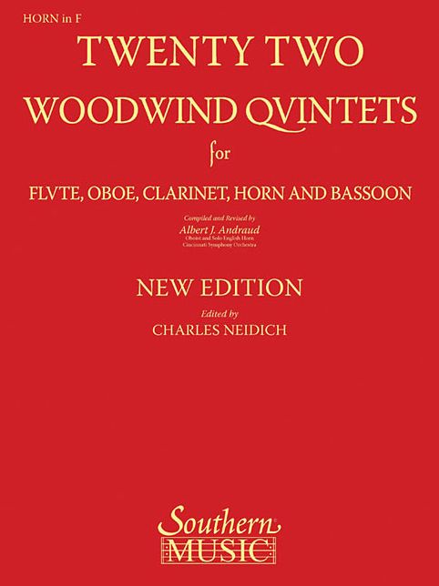 22 Woodwind Quintets: Woodwind Quintet