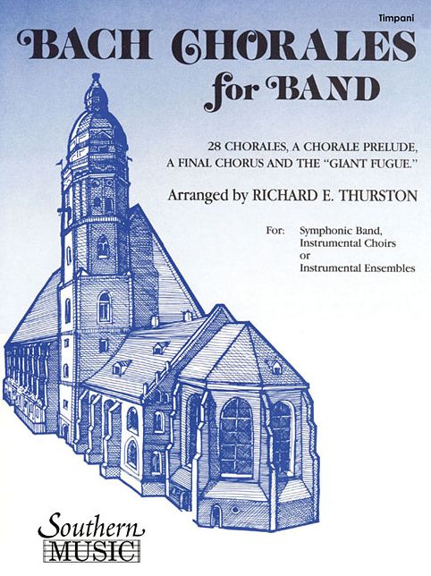 Bach Chorales for Band: Timpani