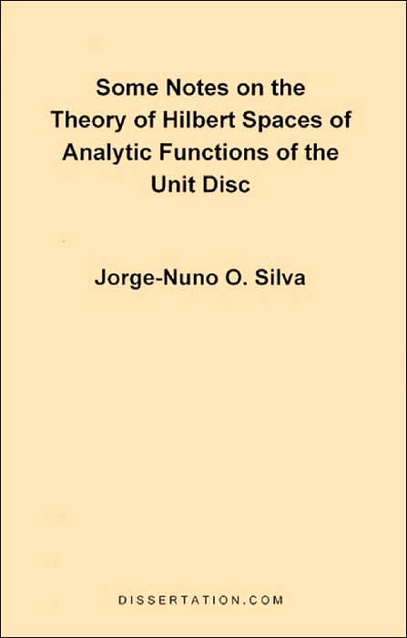 Some Notes On The Theory Of Hilbert Spaces Of Analytic Functions Of The Unit Disc