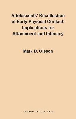 Adolescents' Recollection Of Early Physical Contact