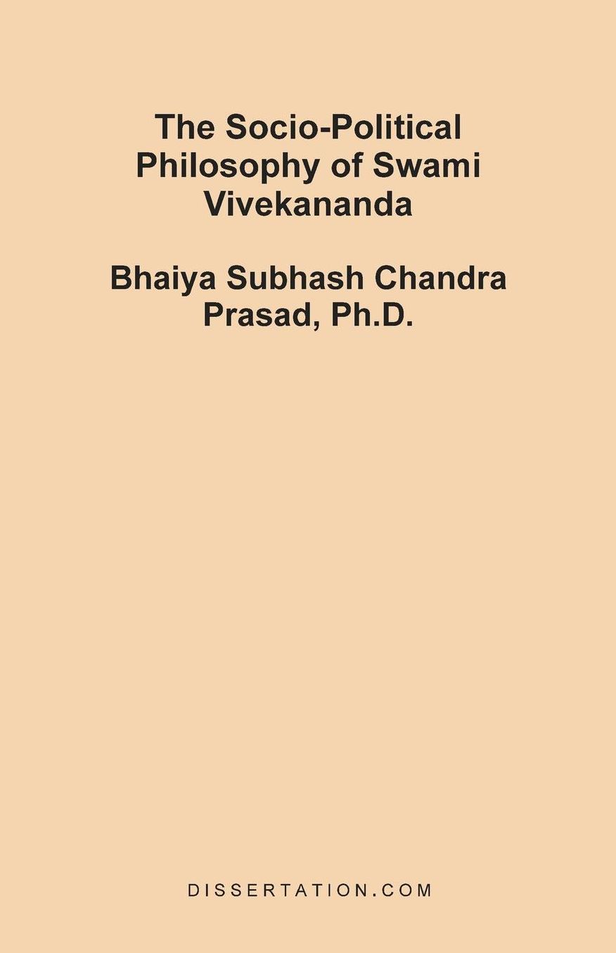 The Socio-Political Philosophy Of Swami Vivekananda