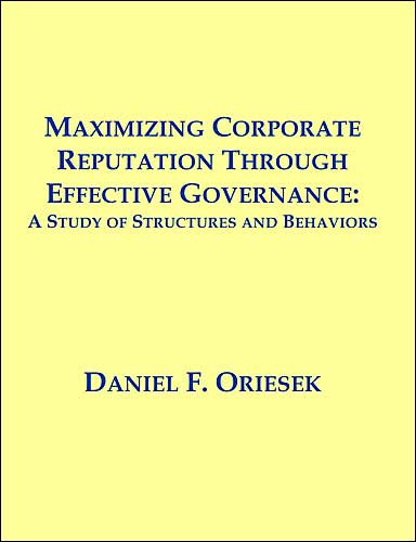 Maximizing Corporate Reputation Through Effective Governance