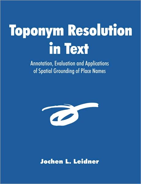 Toponym Resolution In Text