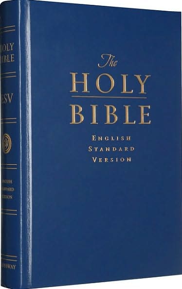 ESV Pew and Worship Bible: English Standard Version, navy hardcover