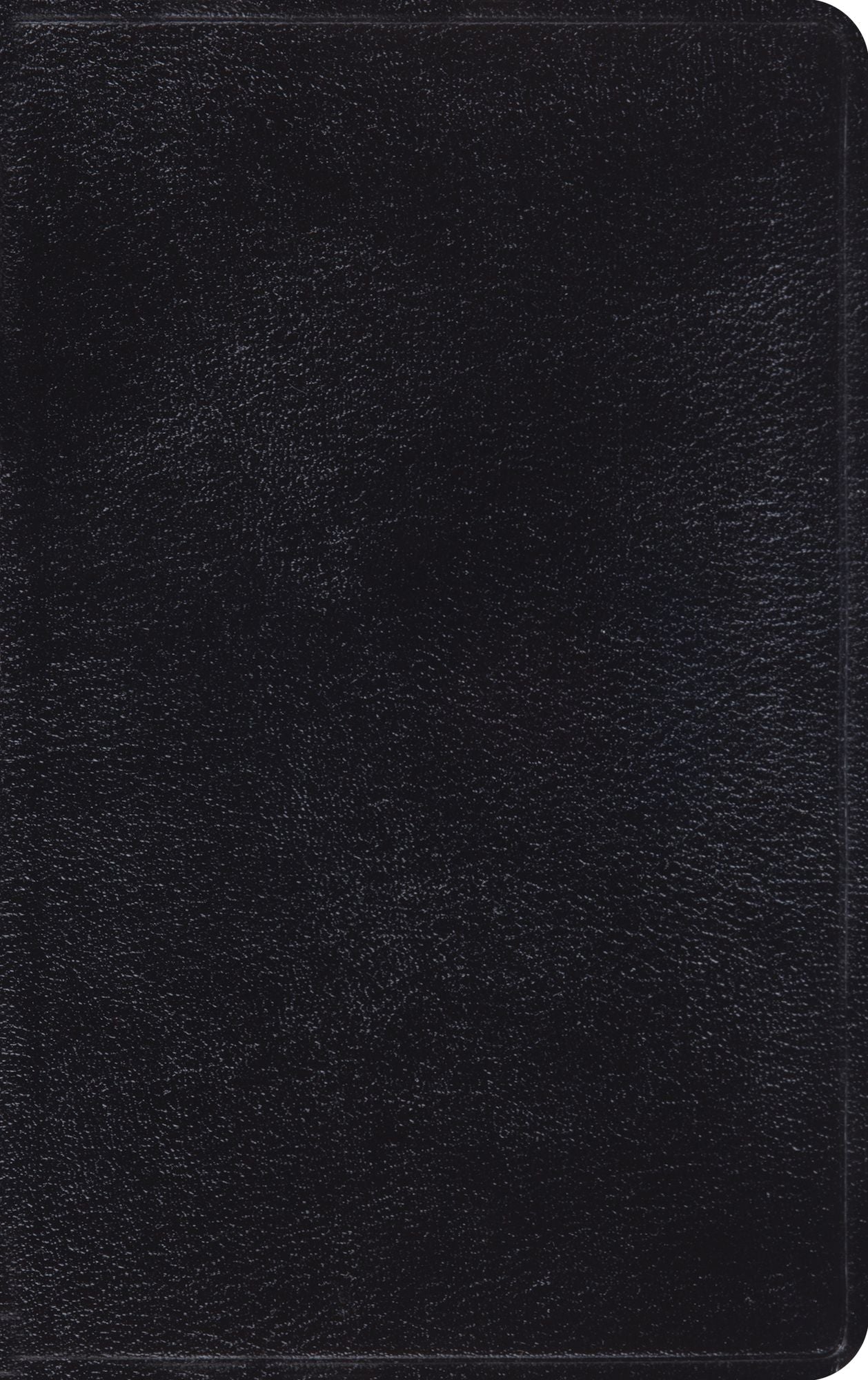 ESV Classic Thinline Bible: English Standard Version, black genuine leather