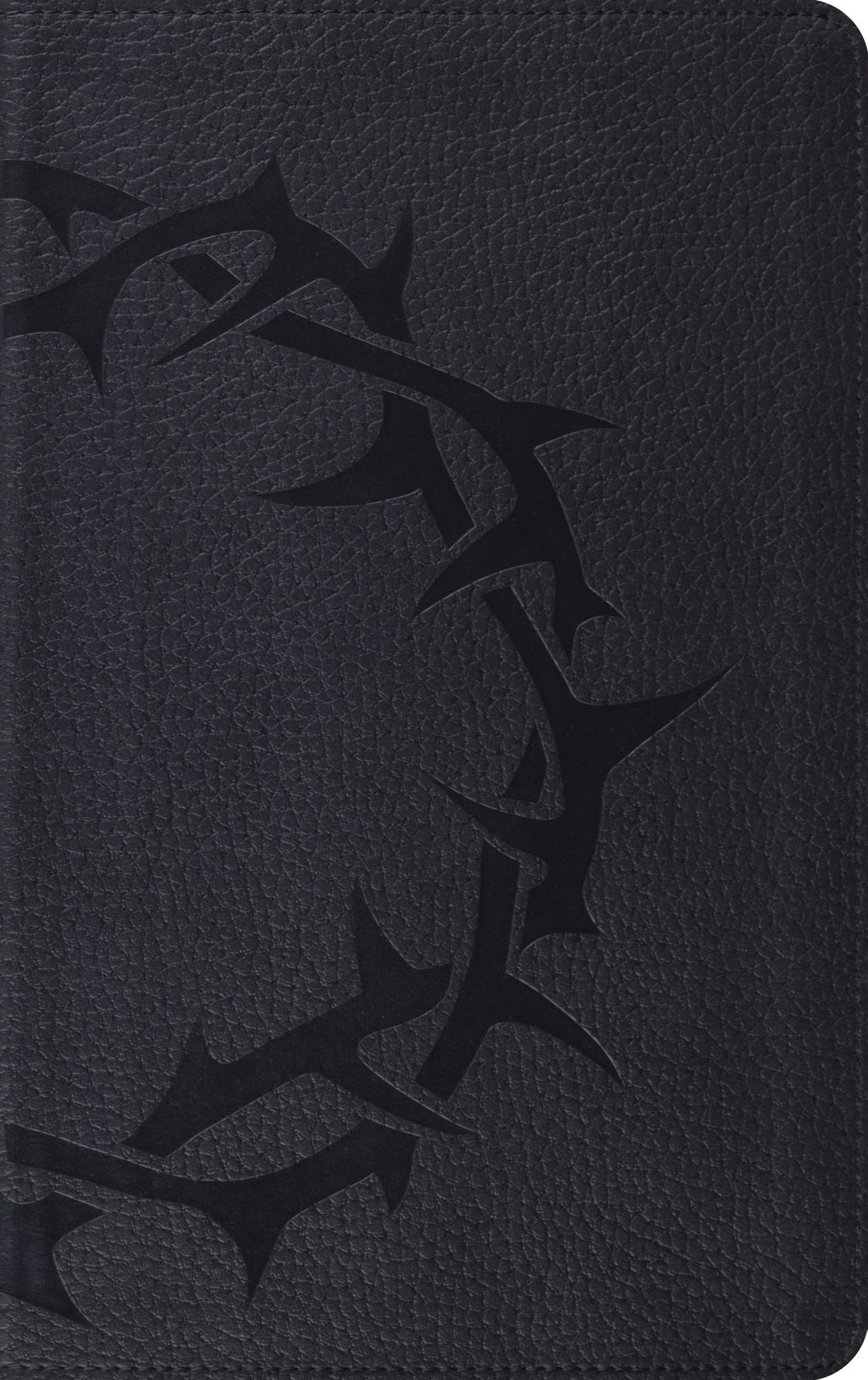 Holy Bible Thinline Trutone Charcoal Crown Red Letter