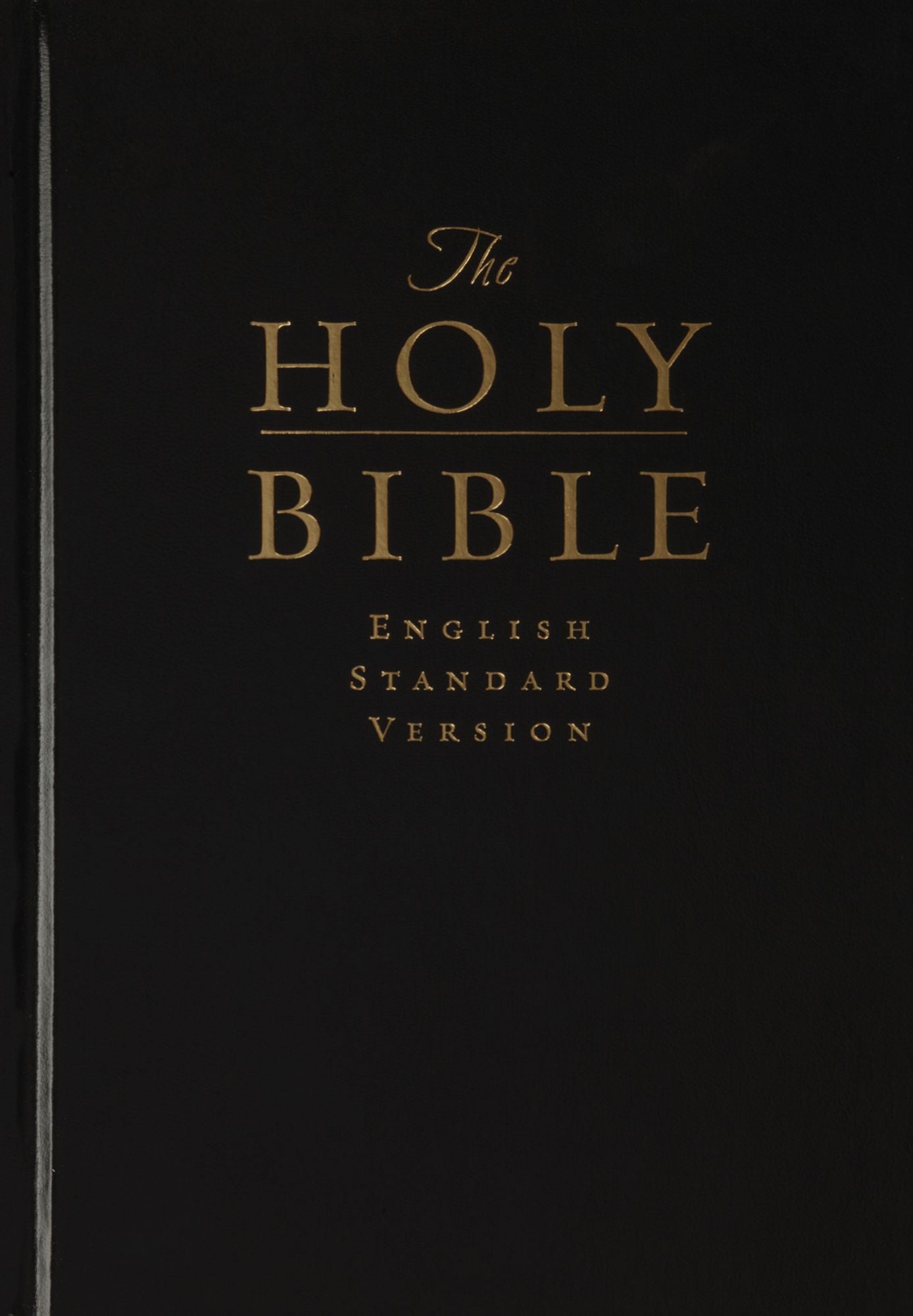 Holy Bible ESV Pew & Worship, Black Large Print