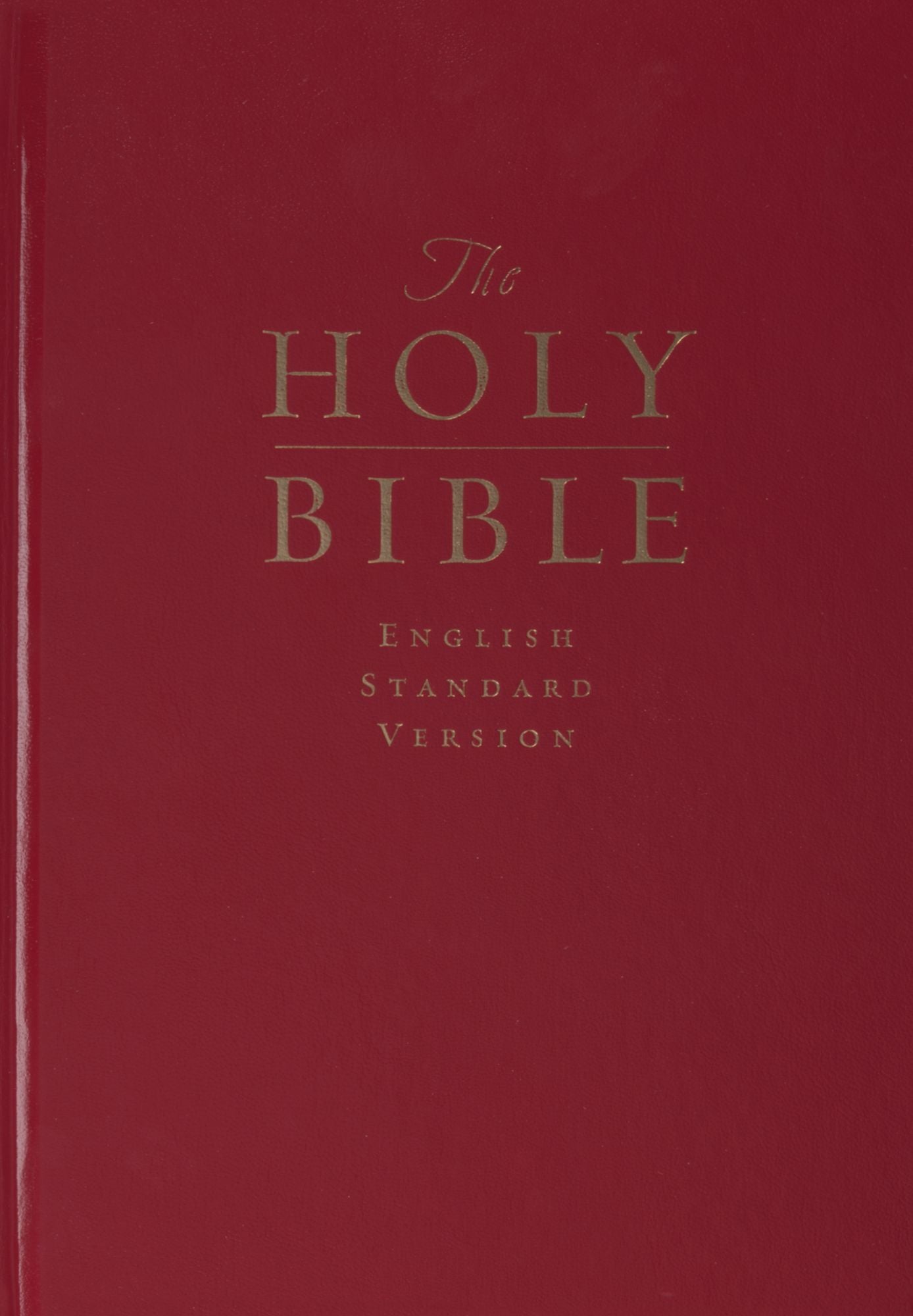 Holy Bible ESV Pew & Worship Bible, Dark Red Large Print