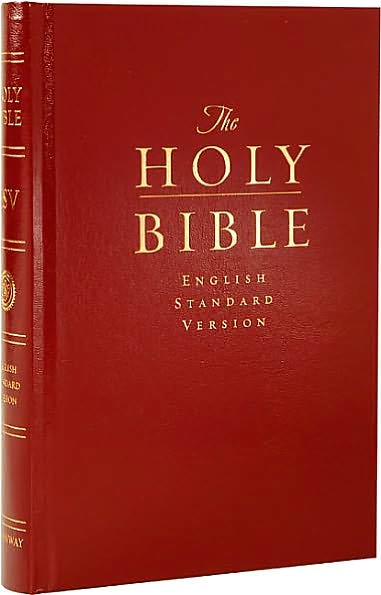 Holy Bible ESV Pew & Worship Bible, Dark Red Large Print