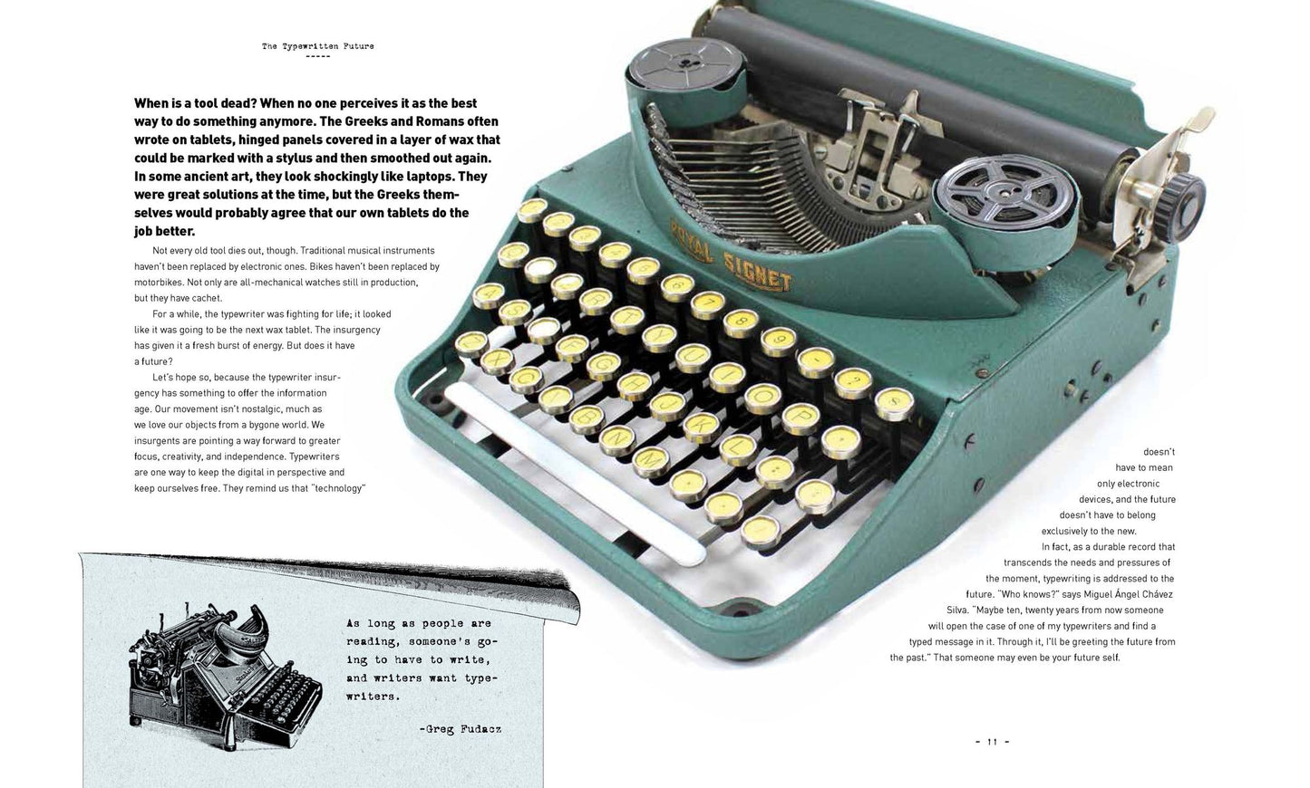 The Typewriter Revolution: A Typist's Companion for the 21st Century