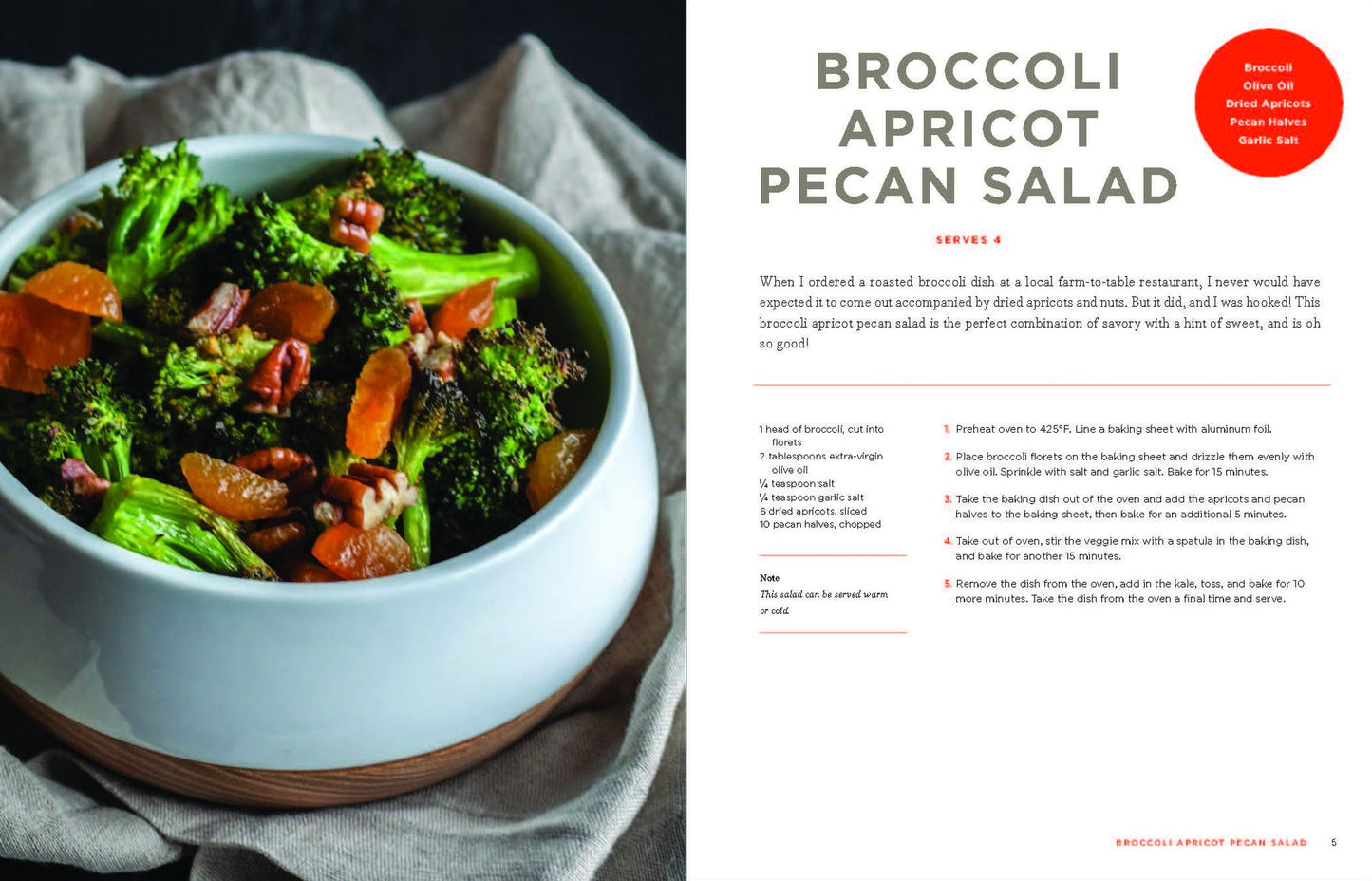 Fast and Easy Five-Ingredient Recipes: A Cookbook for Busy People