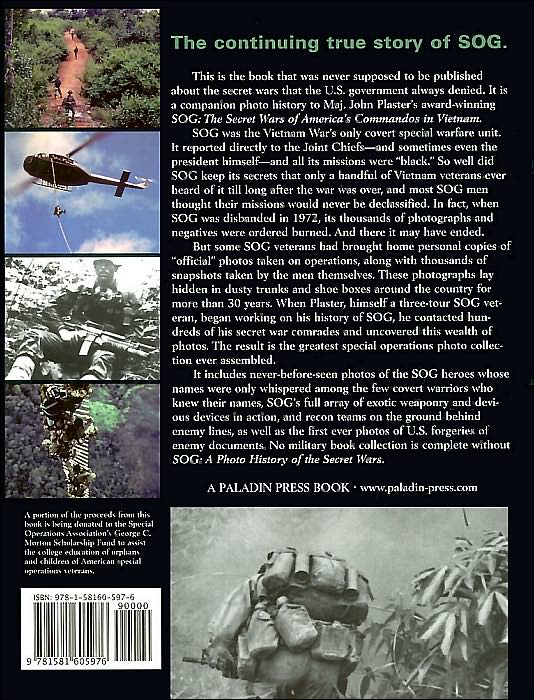 SOG: A Photo History Of The Secret Wars