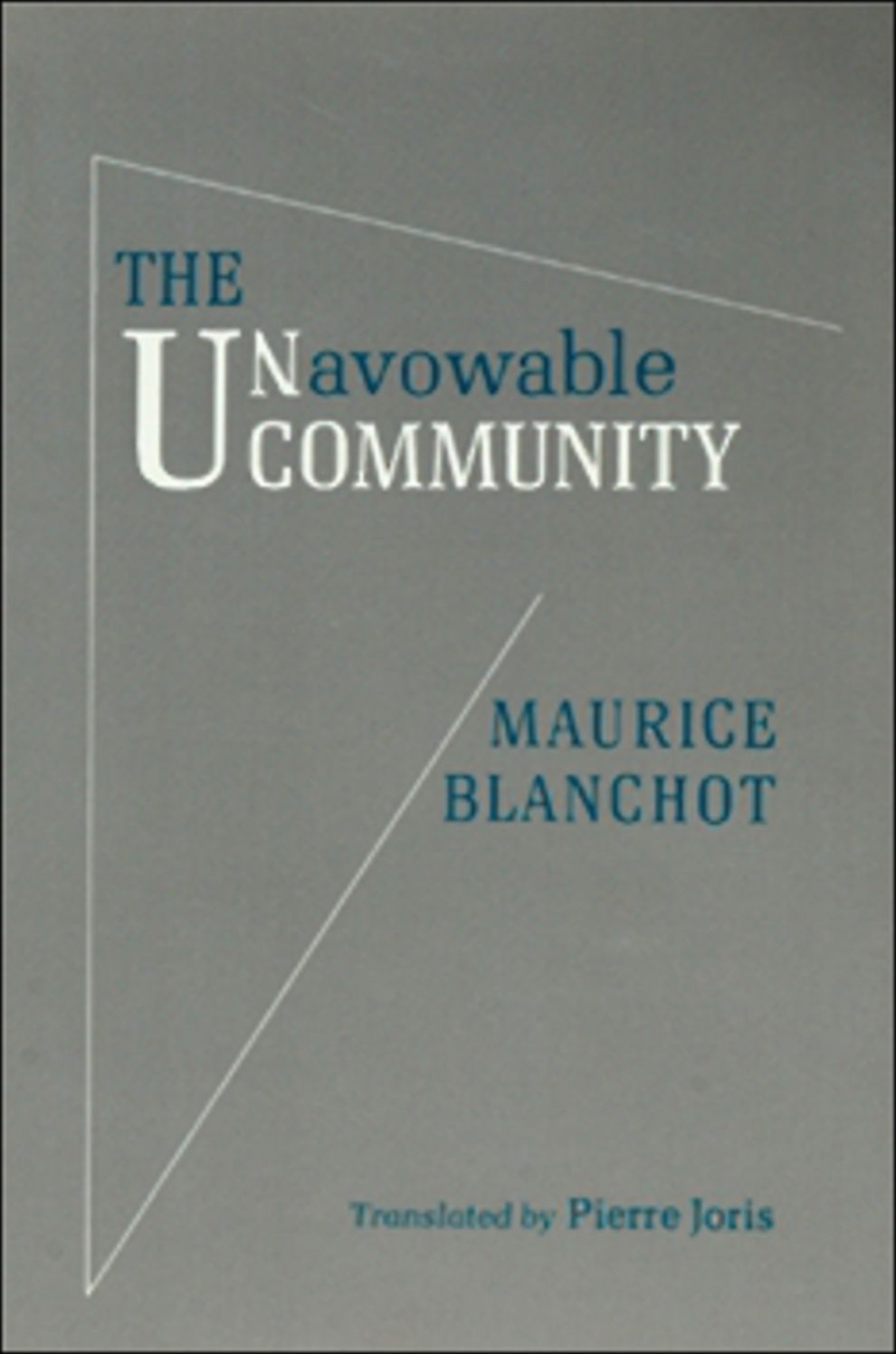 The Unavowable Community