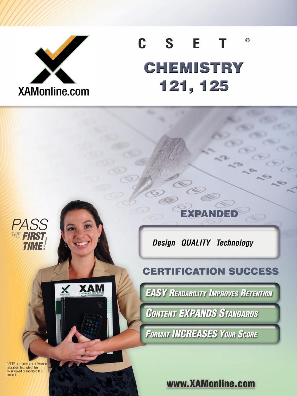 CSET Chemistry 121, 125