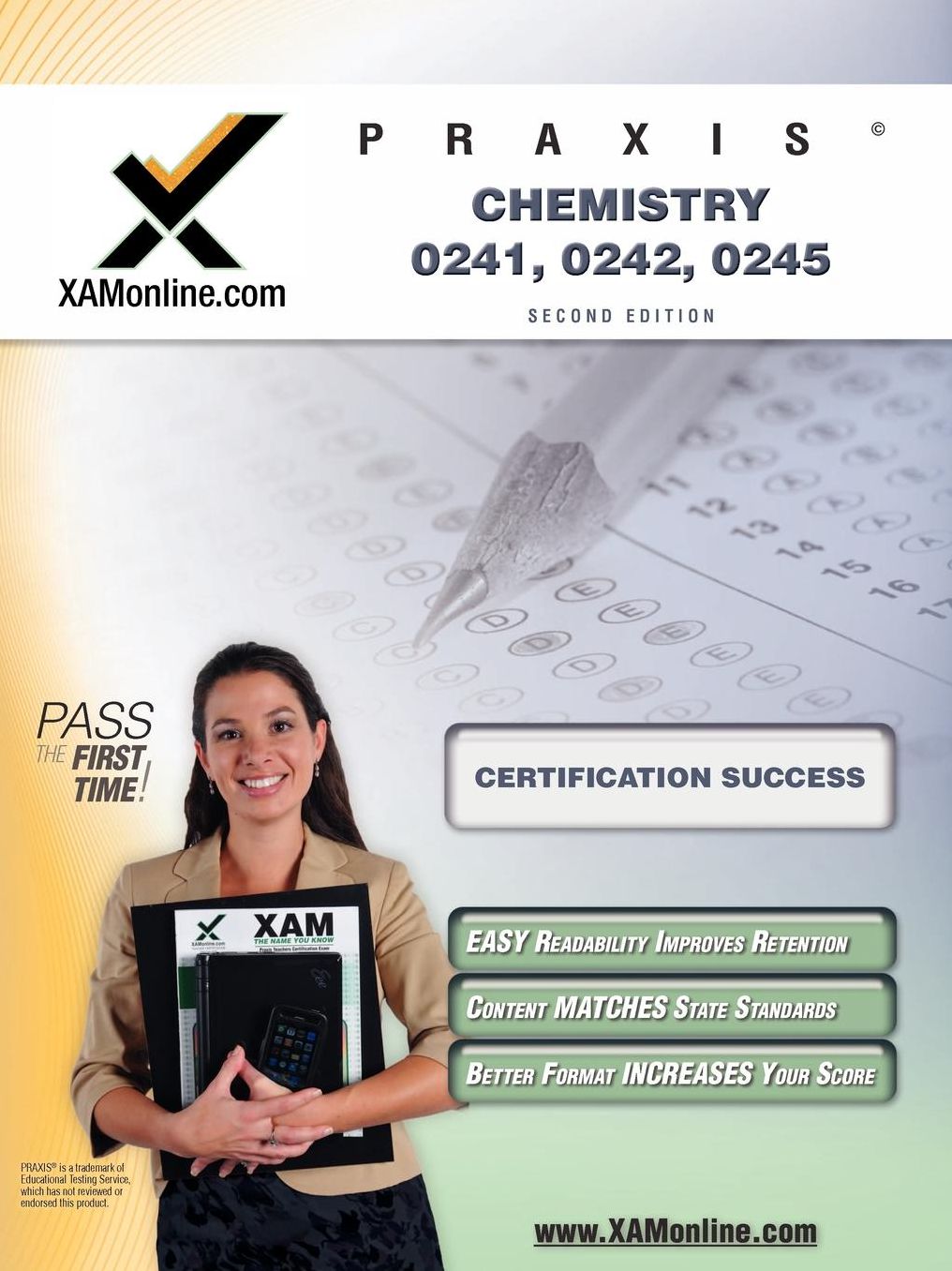 Praxis Chemistry 20241, 20242, 20245: Teacher Certfication Exam