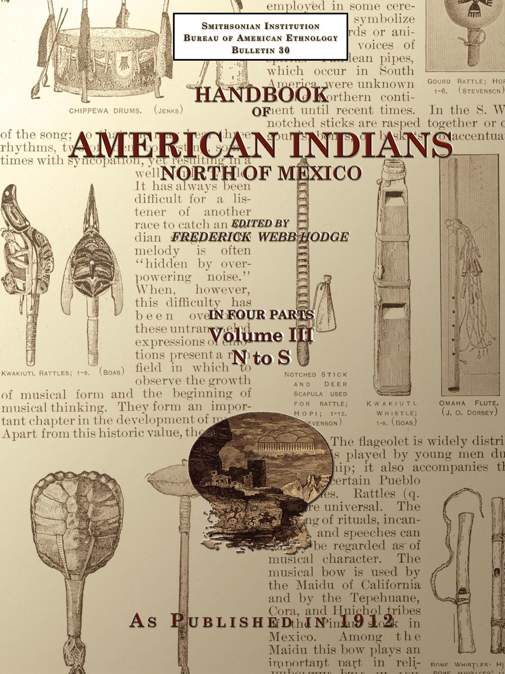 Handbook of American Indians North of Mexico V 3/4