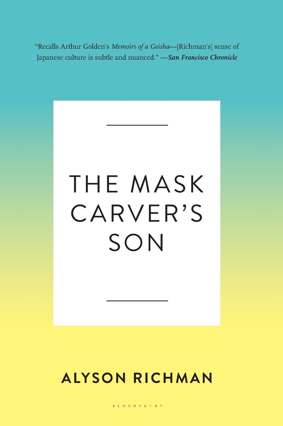 Mask Carver's Son