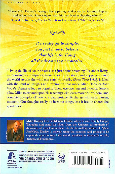 Choose Them Wisely: Thoughts Become Things!