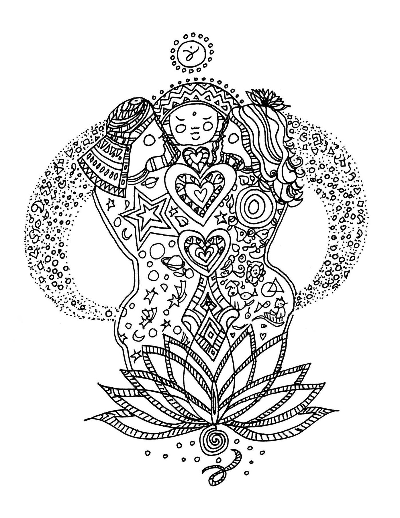 A Coloring Book Based on a Course in Miracles