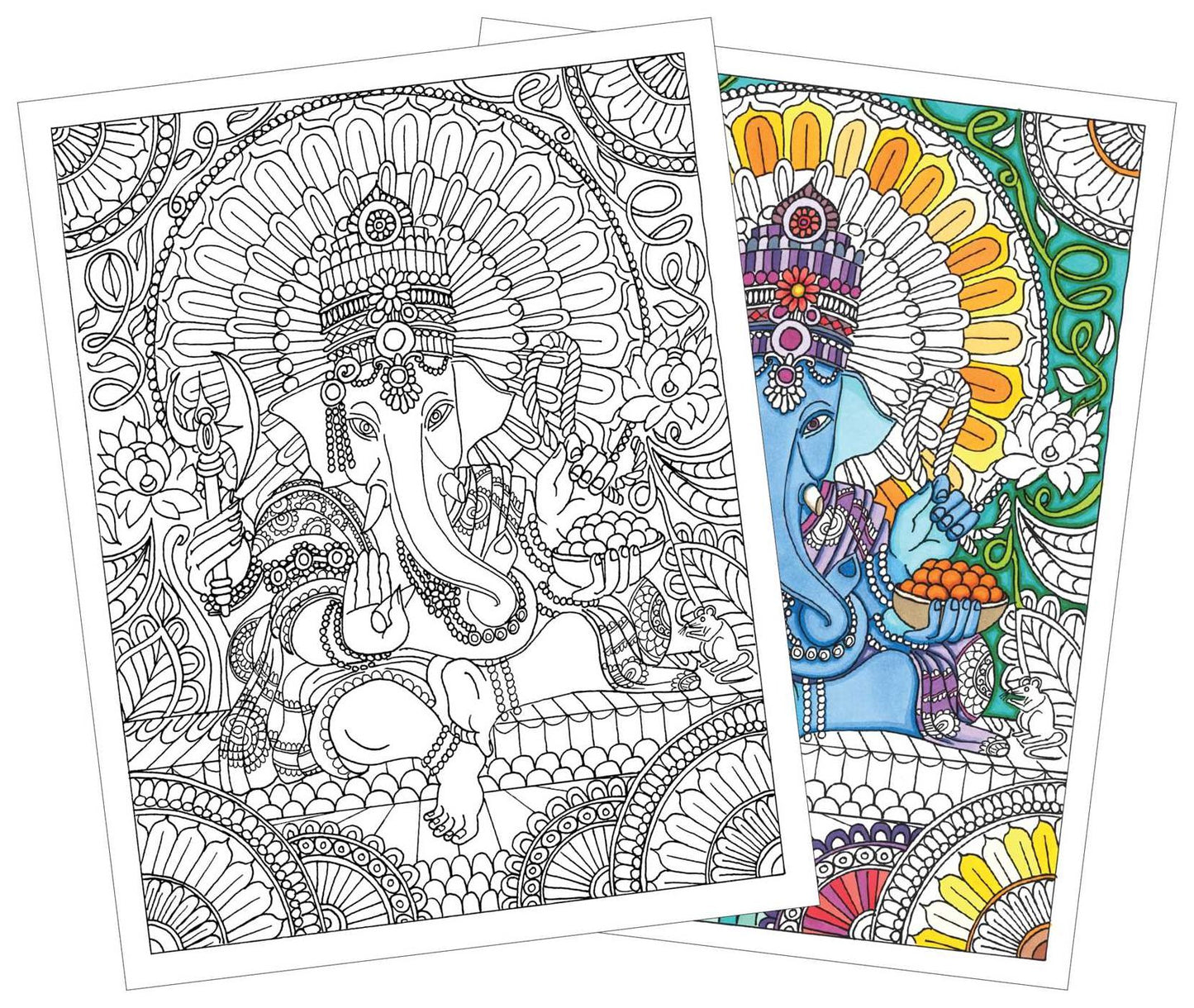 Color Me Buddha: Express Yourself to de-Stress Yourself