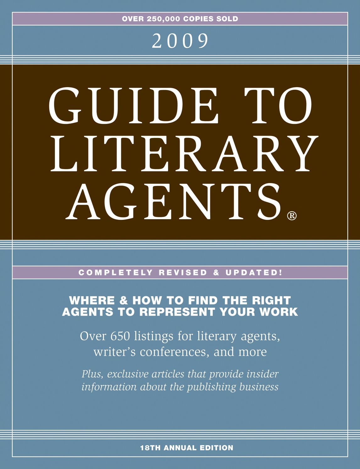 2009 Guide To Literary Agents