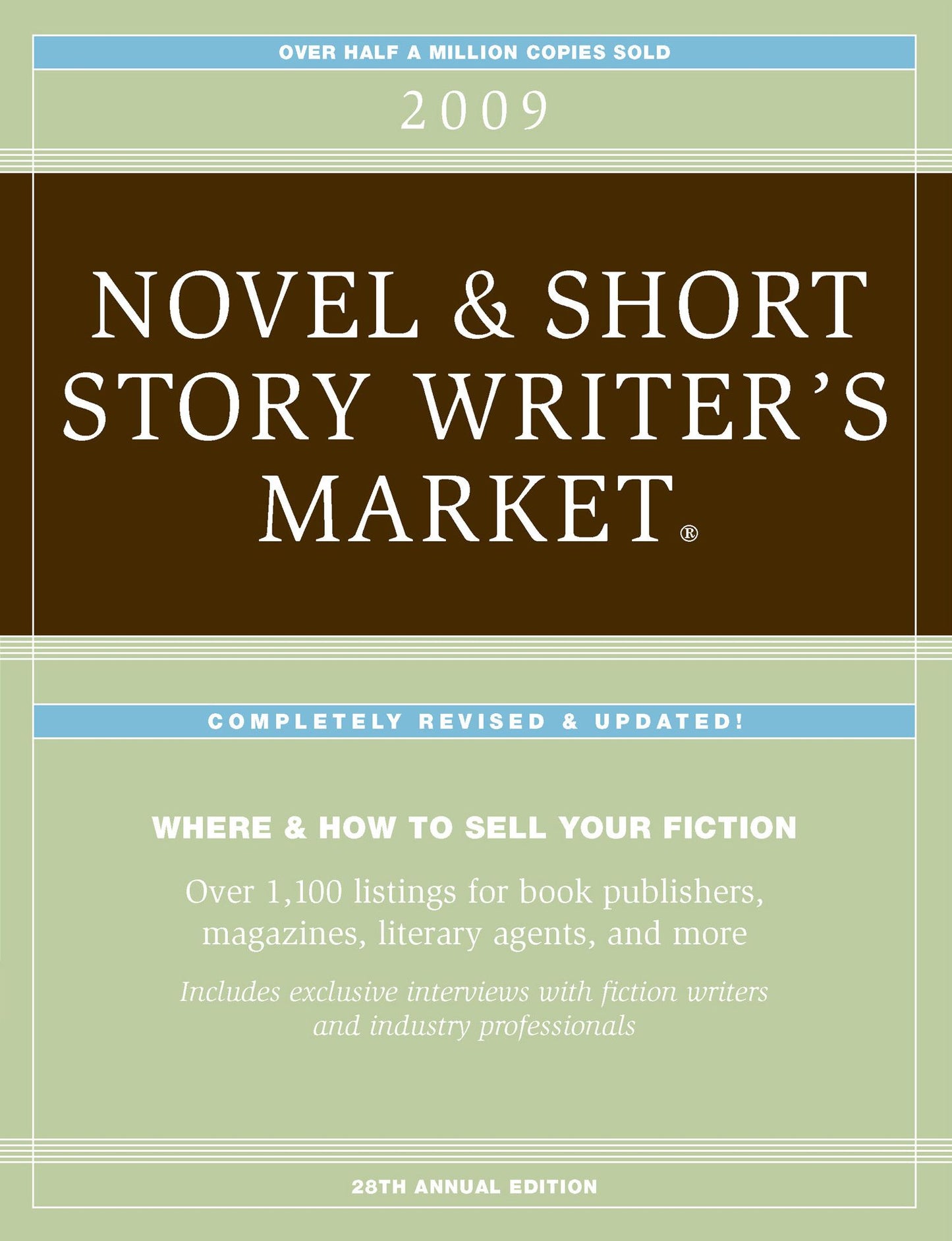 2009 Novel & Short Story Writer's Market - Listings