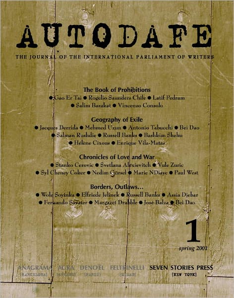 Autodafe: Journal of the International Parliament of Writers