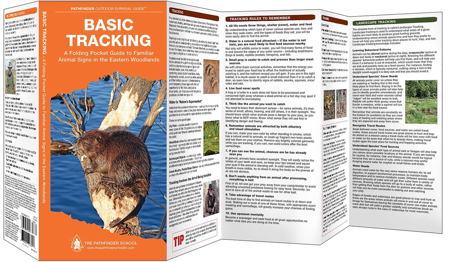 Basic Tracking: A Waterproof Pocket Guide to Familiar Animal Sign in the Eastern Woodlands