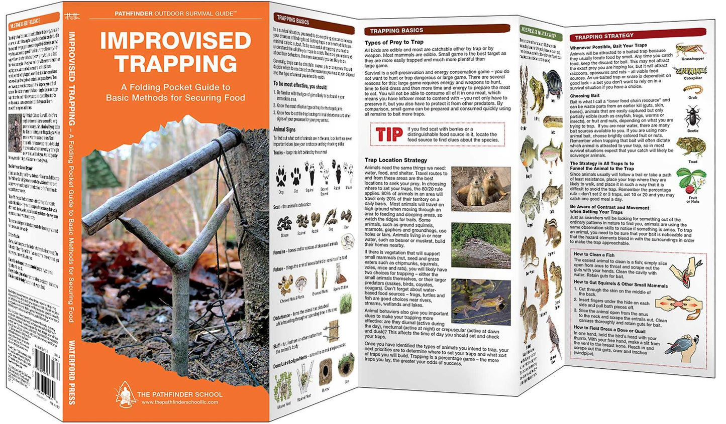 Improvised Trapping: A Waterproof Pocket Guide to Basic Methods for Securing Food