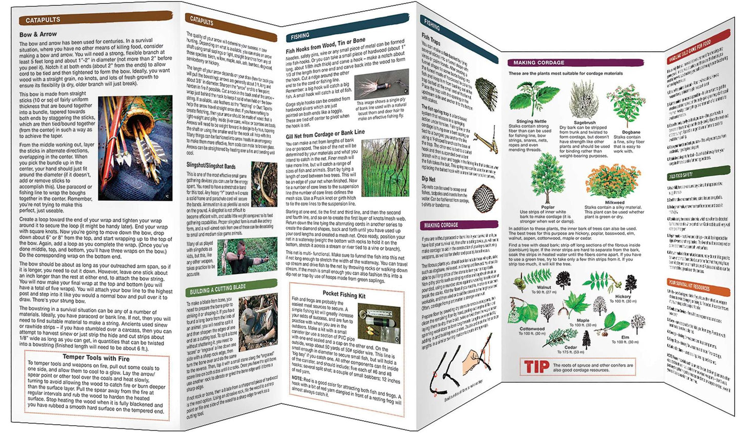 Improvised Hunting Weapons: A Waterproof Pocket Guide to Making Simple Tools for Survival