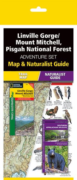 Linville Gorge/Mount Mitchell, Pisgah National Forest Adventure Set: Map & Naturalist Guide