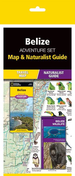 Belize Adventure Set: Map & Naturalist Guide