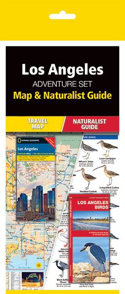 Los Angeles Adventure Set: Map & Naturalist Guide