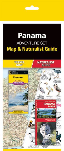 Panama Adventure Set: Map and Naturalist Guide