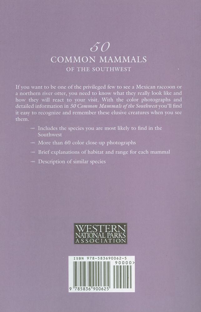 50 Common Mammals of the Southwest