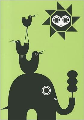 Elephant and Birds