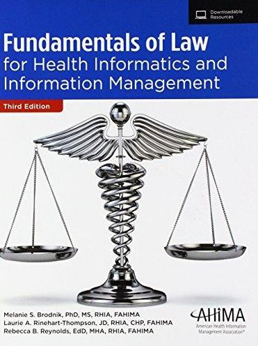 Fundamentals of Law for Health Informatics and Information Management - With Access