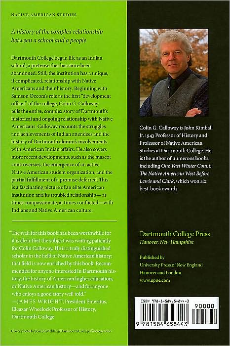 The Indian History of an American Institution: Native Americans and Dartmouth