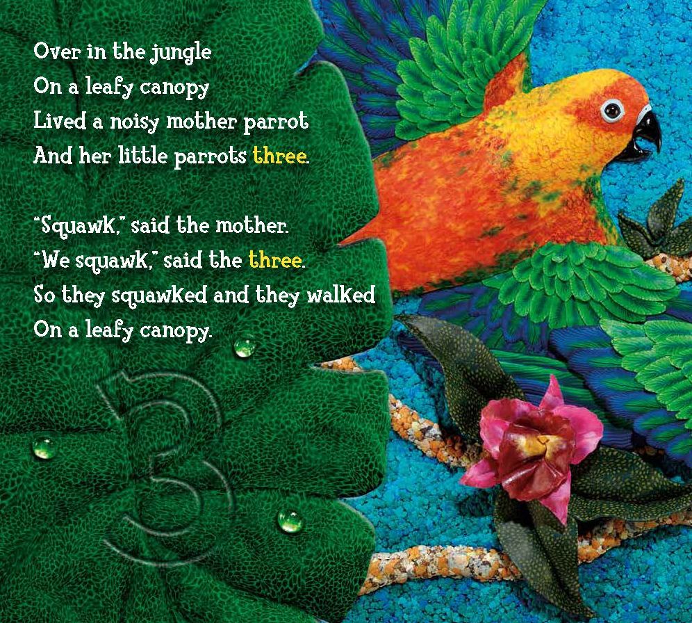 Over in the Jungle: A Rainforest Rhyme